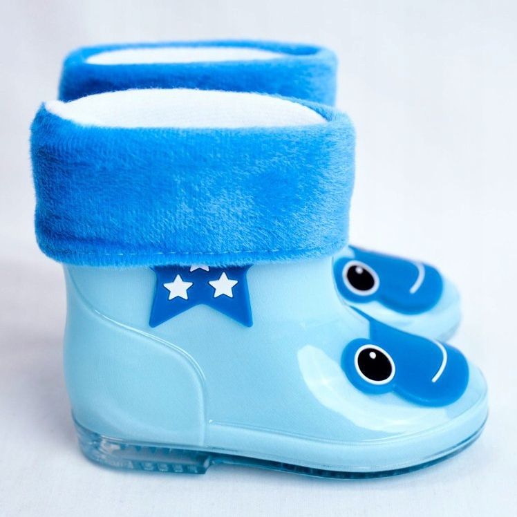 Gummigaloschen Blue Frog für Kinder blau 2
