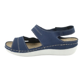 Inblu Damenschuhe 158D142 navy blau 1