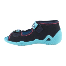 Befado Kinderschuhe 250P095 marineblau blau 1