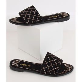 Schwarze Damenschuhe schwarz Q-85 Schwarz 2