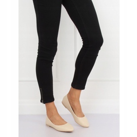 Beige Ballerinas für Damen CC108 Beige 1