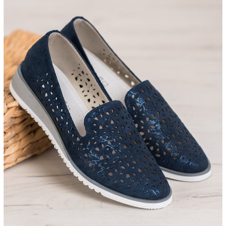 Goodin Schimmernde marineblaue Lords navy blau 1