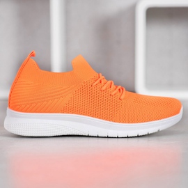 SHELOVET Niedrige Sportschuhe orange 2