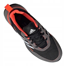 Laufschuhe adidas RapidaRun Elite Jr EG6911 schwarz grau 2