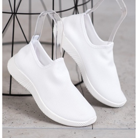 SHELOVET Sportschuhe zum Hineinschlüpfen weiß 1