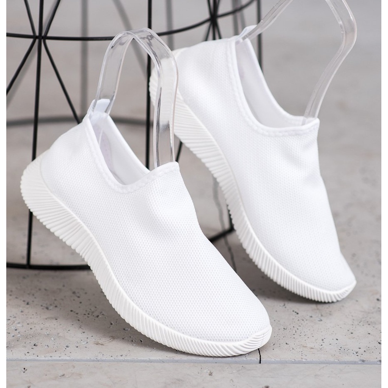 SHELOVET Sportschuhe zum Hineinschlüpfen weiß 1