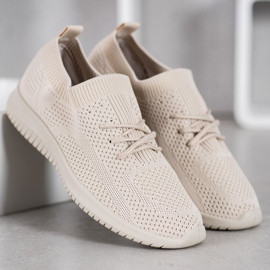 SHELOVET Niedrige Sportschuhe braun 1