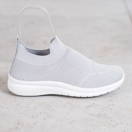SHELOVET Slip-on-Sneakers grau 2