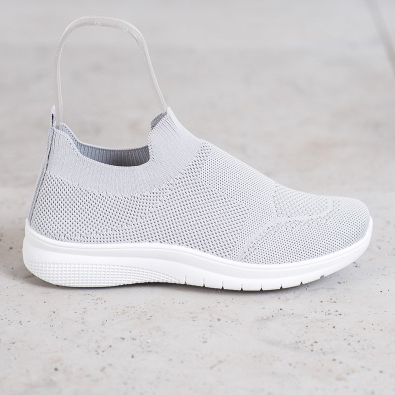 SHELOVET Slip-on-Sneakers grau 2