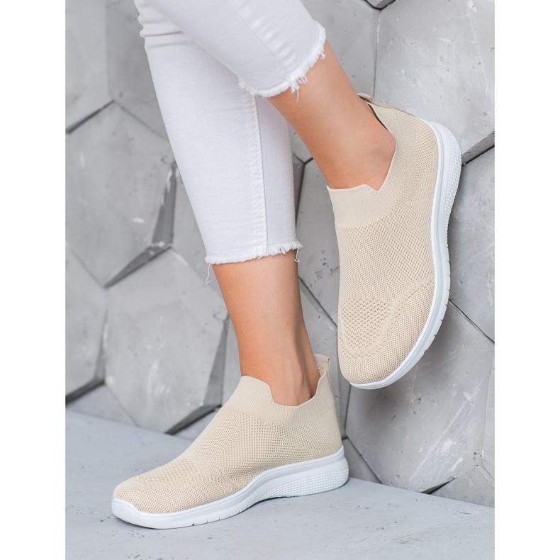SHELOVET Slip-on-Sneakers beige 1