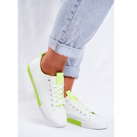 PS1 Klassische grüne Ville Sneakers für Damen weiß 1