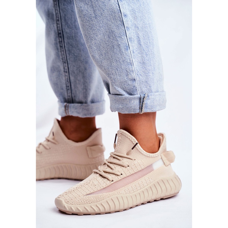 Damen Sportschuhe, leicht, luftig beige Lumiere 1