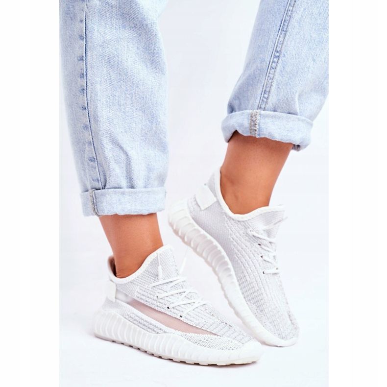 Damen Sportschuhe, leicht, luftig Silber Lumiere grau 2