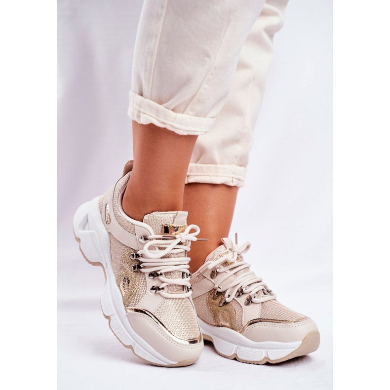 SEA Goldene Peking-Sportschuhe für Damen 1