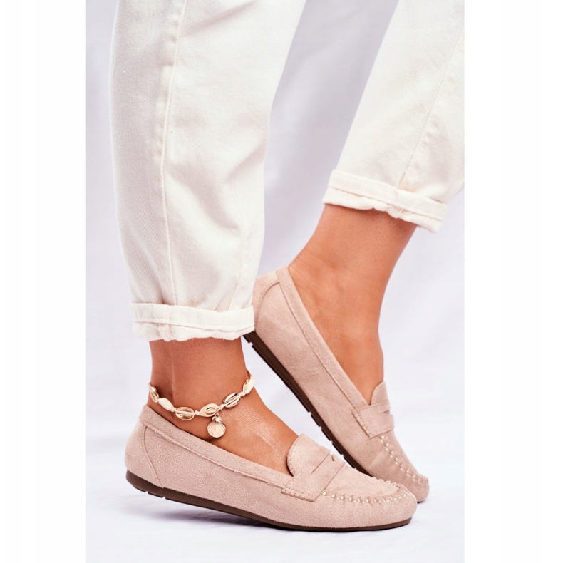 PS1 Damen Slipper Stoff Beige Panay 2