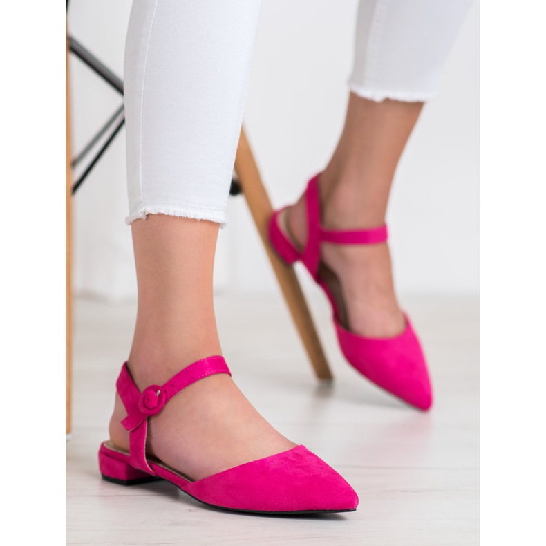 Goodin Rosa Pumps mit offenem Absatz 1