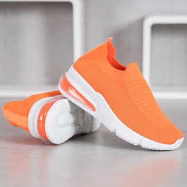 SHELOVET Orange Turnschuhe 2