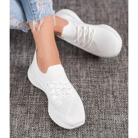 SHELOVET Lässige Sportschuhe weiß 1