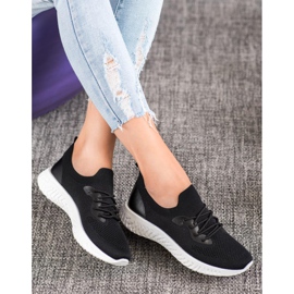 SHELOVET Lässige Sportschuhe schwarz 2