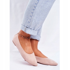 PS1 Ballerinas aus Öko-Wildleder für Damen Beige Bellissima 1