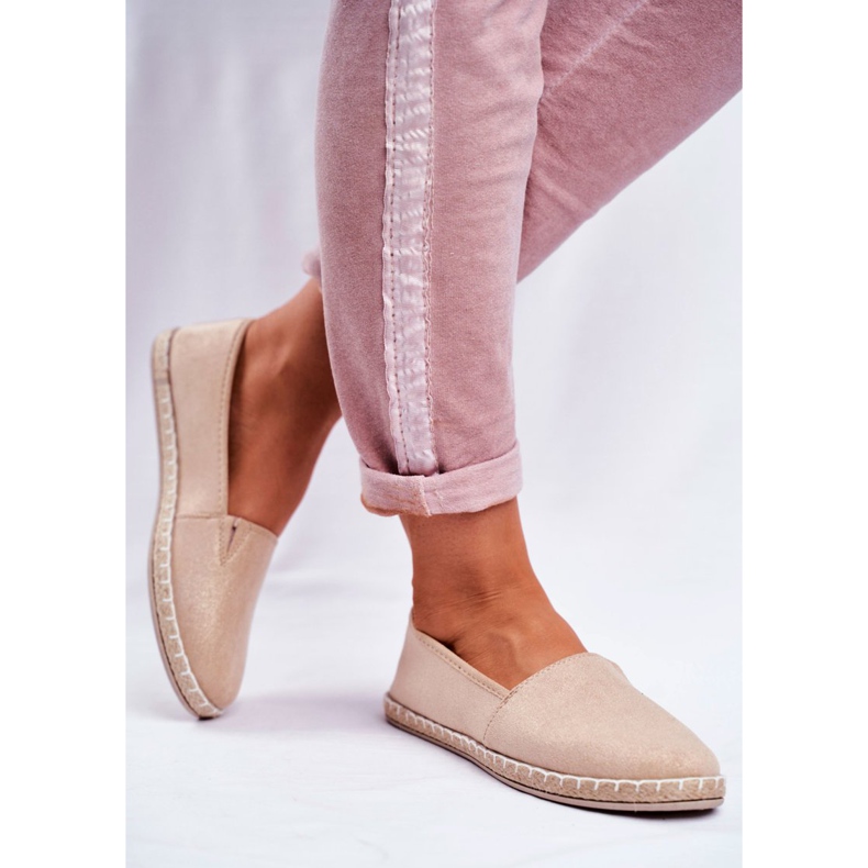 NEWS Beige Lapu Lapu Slip-On Espadrilles für Damen 2
