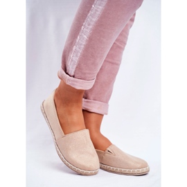 NEWS Beige Lapu Lapu Slip-On Espadrilles für Damen 1
