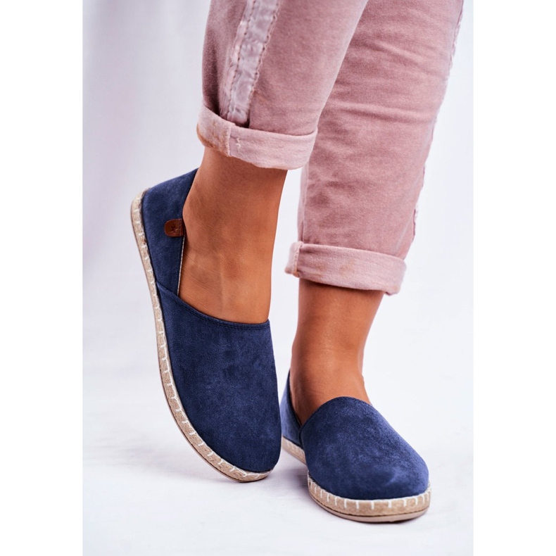 NEWS Marineblaue Vulcan Slip-On Espadrilles für Damen 2