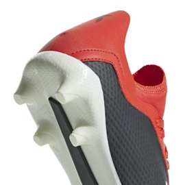 Adidas X 18.3 Fg Jr BB9370 Fußballschuhe rot 3