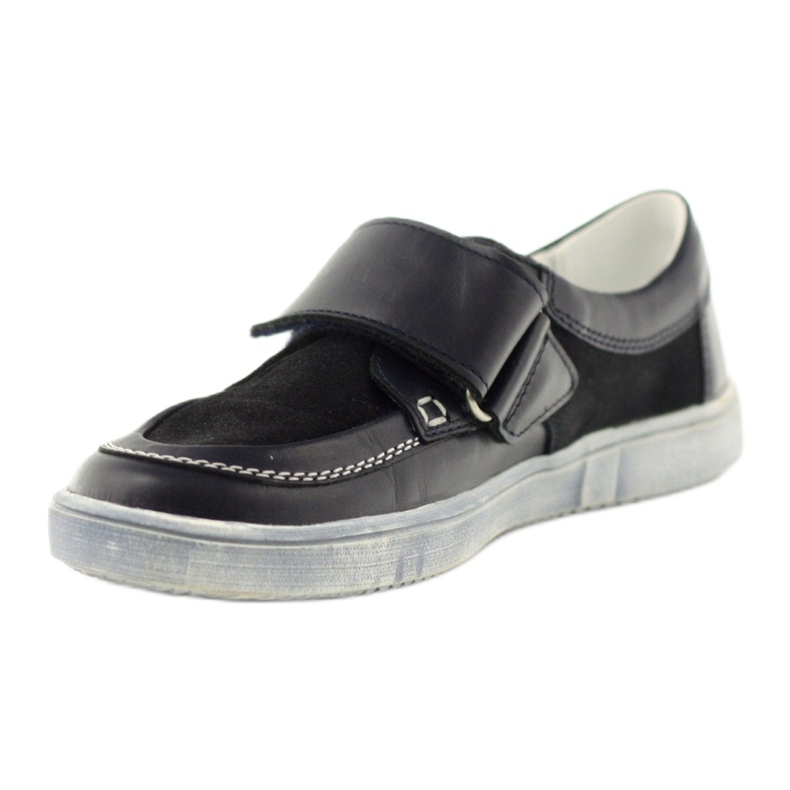 Sportschuhe aus Leder Bartek 28369 blau 2