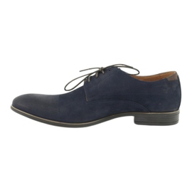 Pilpol 1731 Marine Blue Herrenschuhe blau 1