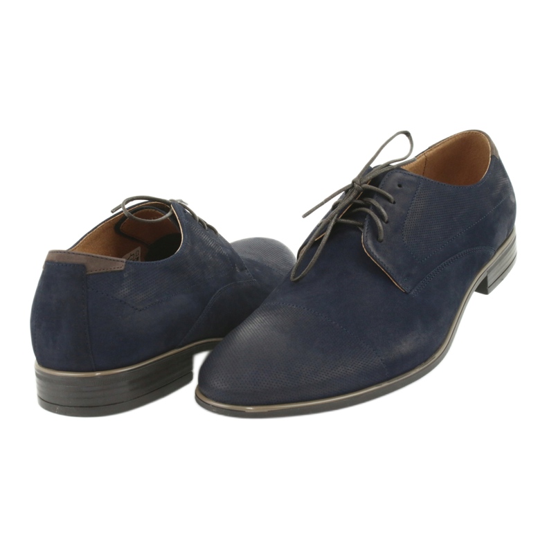 Pilpol 1731 Marine Blue Herrenschuhe blau 4