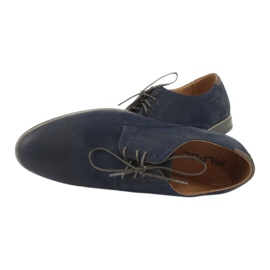 Pilpol 1731 Marine Blue Herrenschuhe blau 5