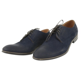 Pilpol 1731 Marine Blue Herrenschuhe blau 2