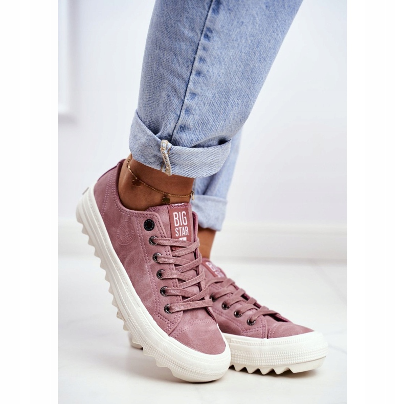 Damen Sneaker Big Star Pink GG274111 rosa 1