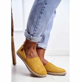 NEWS Gelbe Vulcan Slip-On Espadrilles für Damen 1