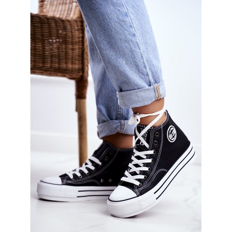 Damen Sneaker Big Star Schwarz GG274012 1