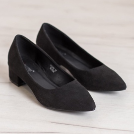Schwarze VINCEZA Pumps 1