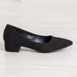 Schwarze VINCEZA Pumps 2