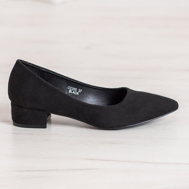 Schwarze VINCEZA Pumps 2