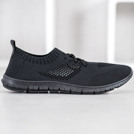 MCKEYLOR Gebundene Sneakers schwarz 1