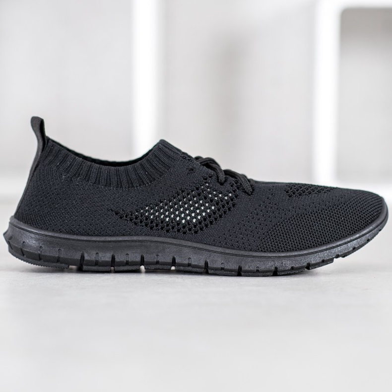 MCKEYLOR Gebundene Sneakers schwarz 1