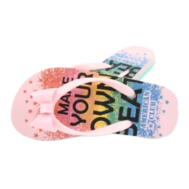 American Club Mädchenpantoffeln rosa 2