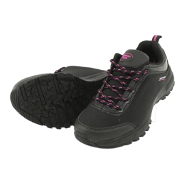 American Club HL05 wasserdichte Softshell-Sportschuhe schwarz rosa 2