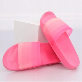 Rosa Damen-Pantoffeln K-9183 Fuchsia 2