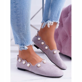 Graue Ballerinas für Damen Lu Boo Milis 2