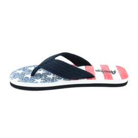 American Club Amerikanische Leichtschaum-Flip-Flops JP05 marineblau 1
