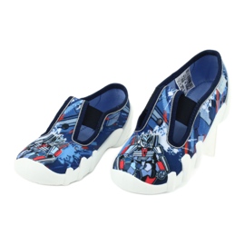 Befado Kinderschuhe 290X204 marineblau blau mehrfarbig 3