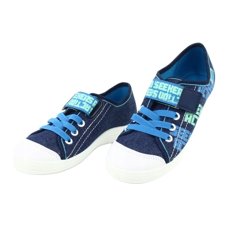Befado Kinderschuhe 251Y139 navy blau blau mehrfarbig 4