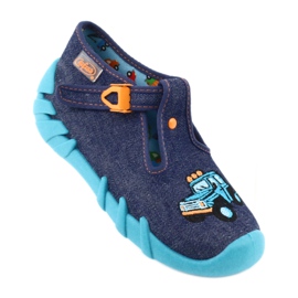 Befado Kinderschuhe 110P386 marineblau blau 1