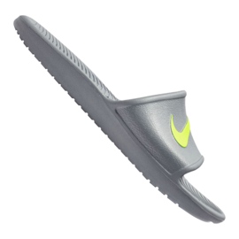 Nike Kawa Shower M 832528-003 Pantoletten grau grün 5